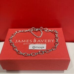 James Avery Medium Twisted Charm Bracelet
